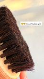 برس بدن دسته دار با موی طبیعی اسب و گاومیش